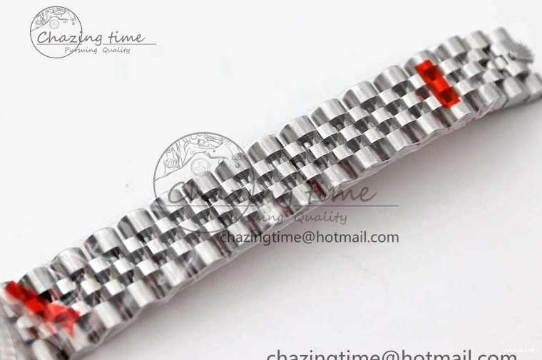 Steel NH05 28 904L Roman Edition Dial on Bracelet SS DateJust President TWF Purple Best Lady Markers 1:1 0123